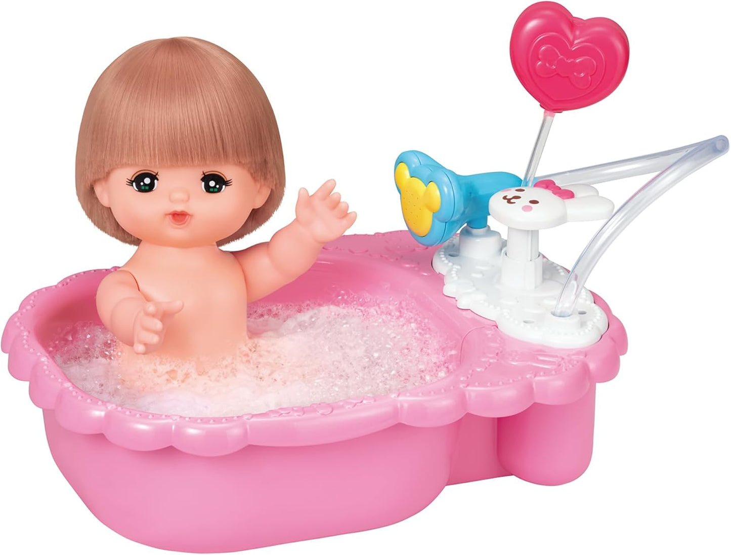 PILOT Mell-chan Care Accessory, Love-to-Care Bathtub, For Ages 3 and Up