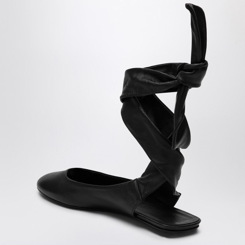 The Attico Black Cloe Ballerina - Image 3