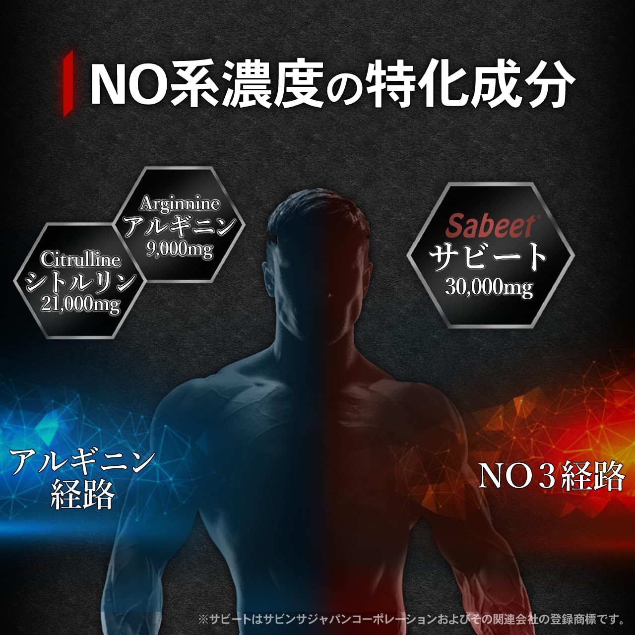 NOXY (Nokushii) NO Series Beats (Sabeat) Citrulline, Arginine, Bioperine, 5 Support Ingredients