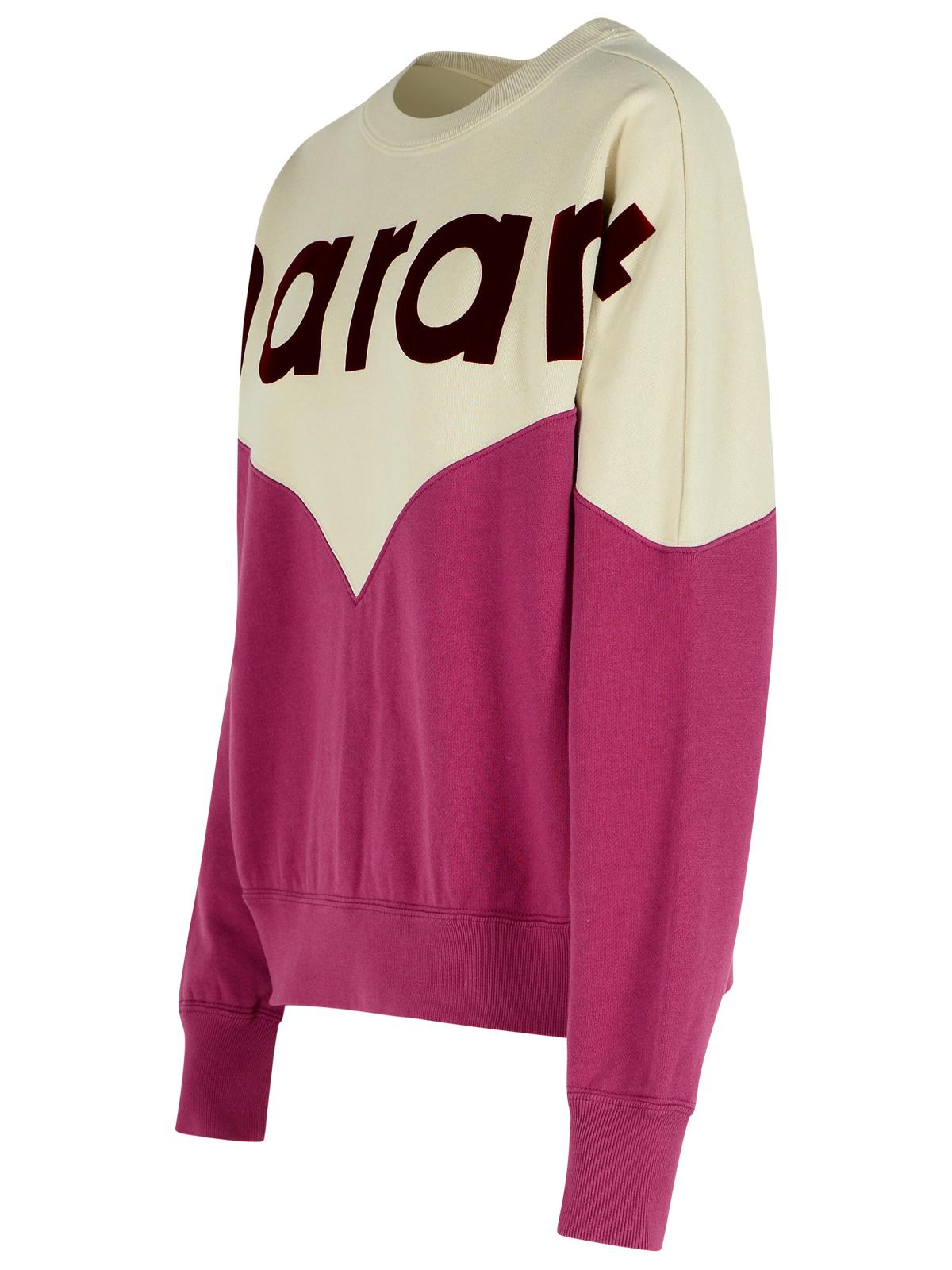 Marant イザベル・マラン・エトワイル・ 'ヒューストン'スウェットシャツのブドウと目の綿のブレンド - Image 3