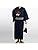 TOuWA Men's Yukata Set, 7-Piece Set, Men's Yukata, One-touch Square Belt, Shingen Bag, Waist Strap, Fan, Fan Holder, Cushion, Seta), Large Size, Easy to Wear, Summer Festivals, Fireworks Displays