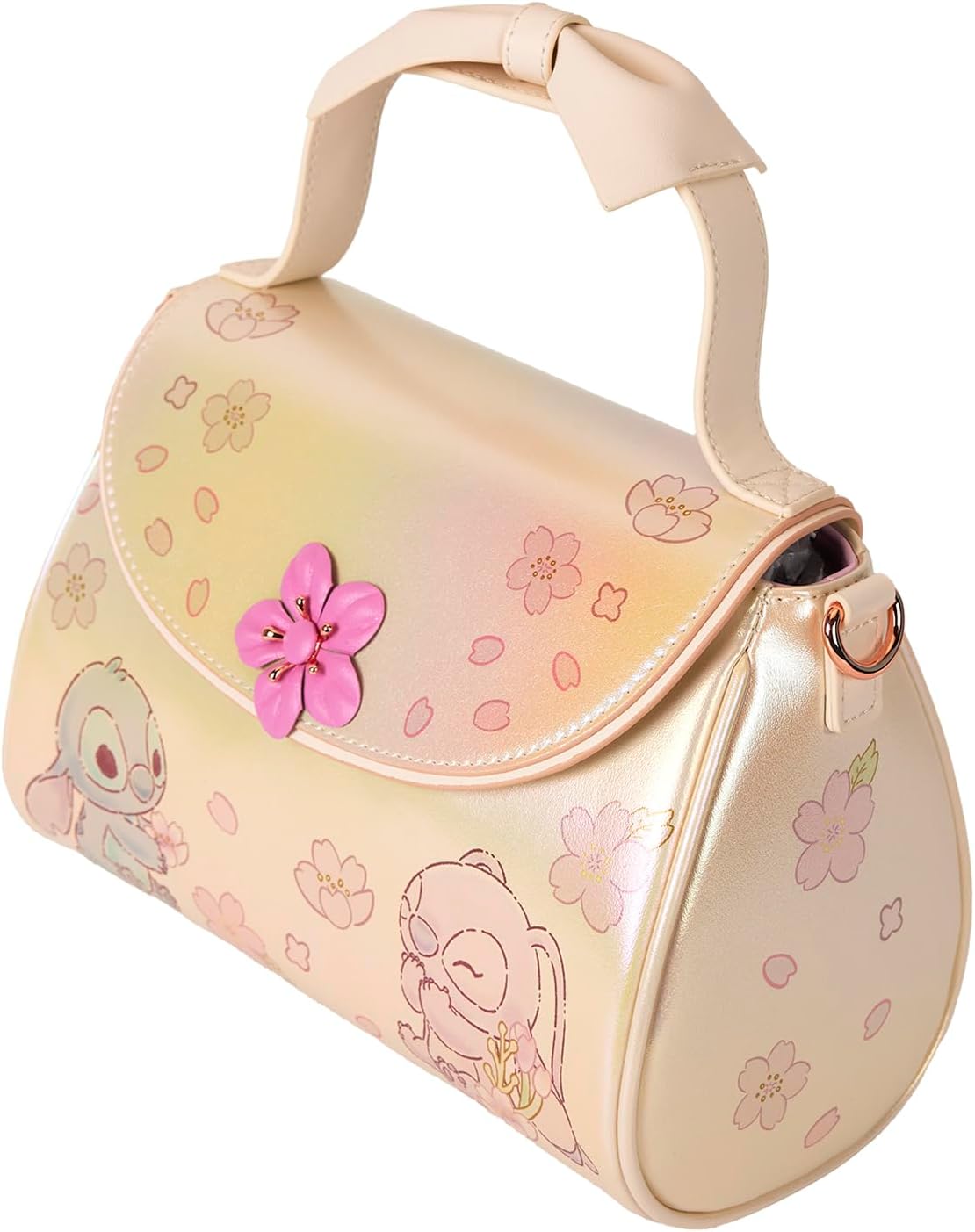 Loungefly Disney - Bolso cruzado con asa de lazo