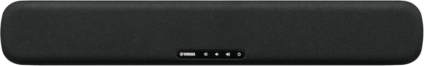 Yamaha SR-C20A Compact Sound Bar 23.6 inches (60 cm) Wide PC Gaming Speaker, Bluetooth Compatible, TV/PC/Smartphone, Black