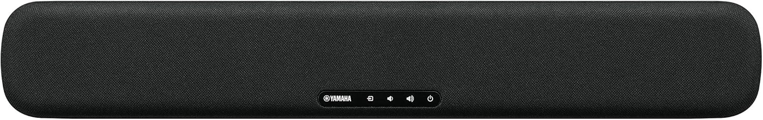 Yamaha SR-C20A Compact Sound Bar 23.6 inches (60 cm) Wide PC Gaming Speaker, Bluetooth Compatible, TV/PC/Smartphone, Black