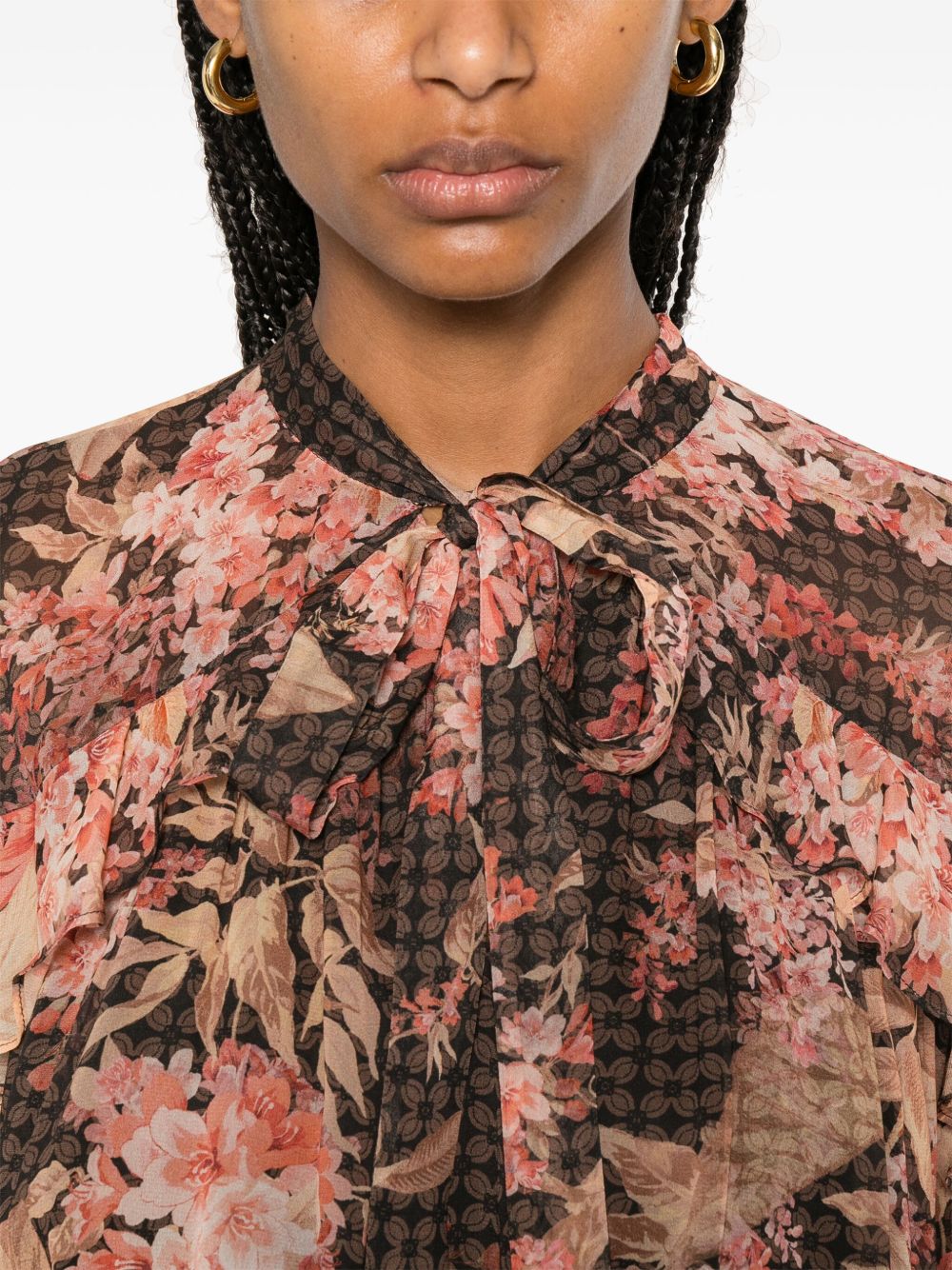 Zimmermann Zimmermannプリントブラウス - Image 3
