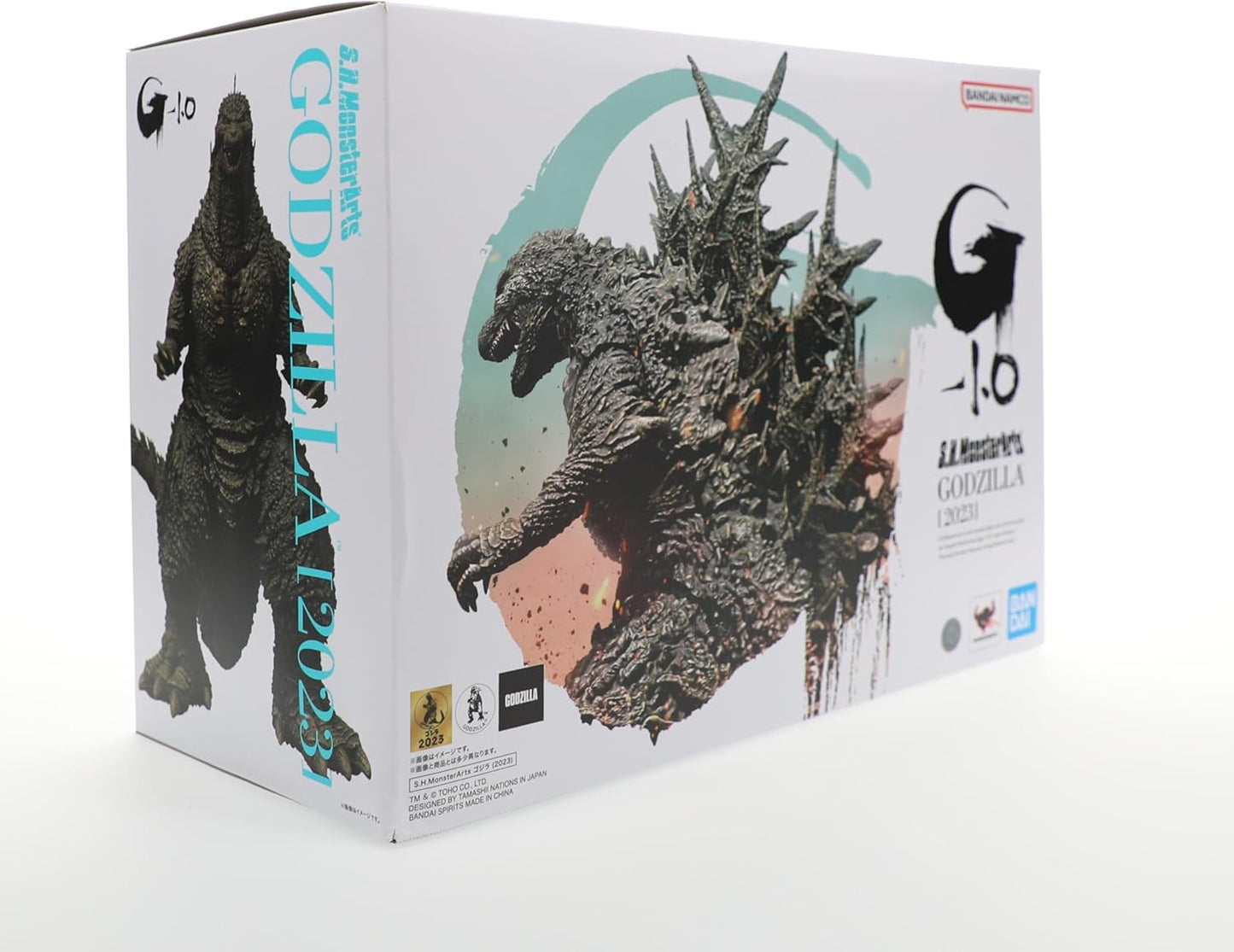 Bandai Spirits S.H. Monster Arts Godzilla (2023) Approx. 6.3 inches (160 mm), PVC Pre-painted Action Figure