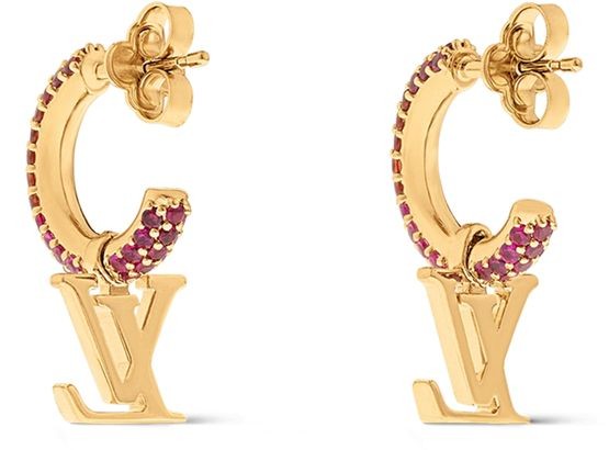 LOUIS VUITTON LV Iconic Strass Earrings - Image 3