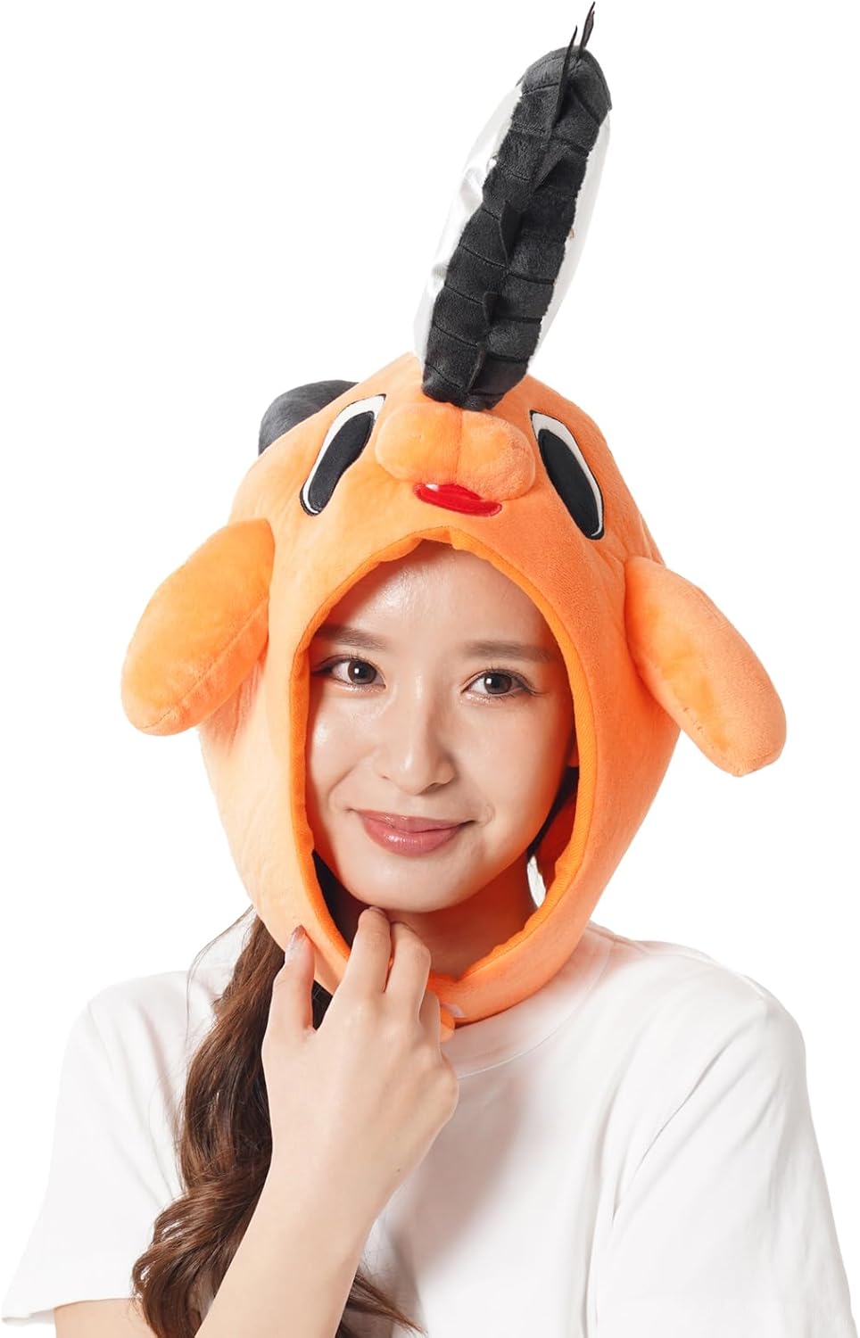 SAZAC KOP085 Chigurumi Cap Chainsaw Man Pochita