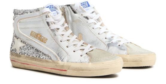 GOLDEN GOOSE Slide glitter sneakers - Image 3