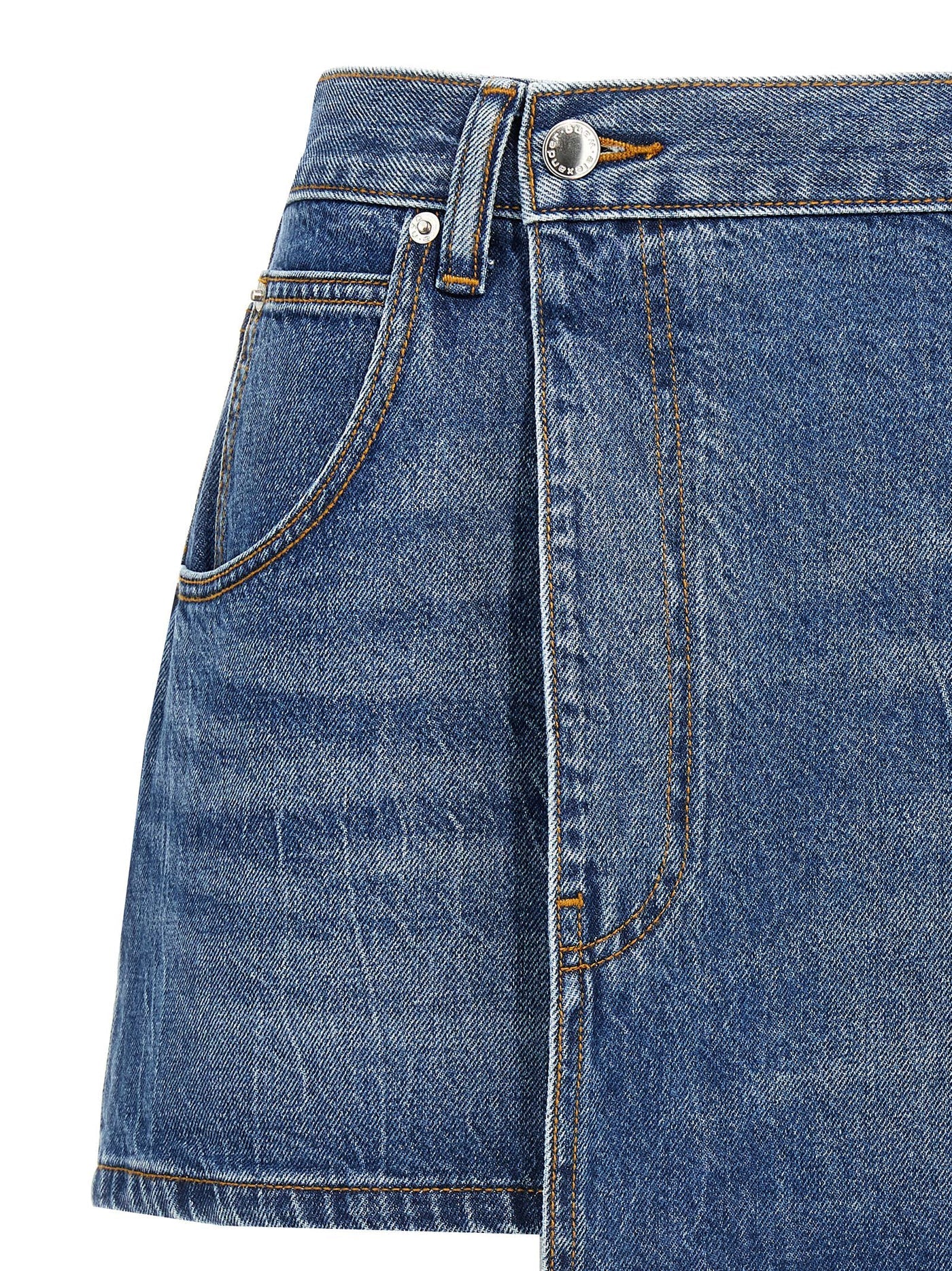 Denim X Alexander Wang デニムxアレクサンダーワンは、「包まれた」スカートを解体しました - Image 3