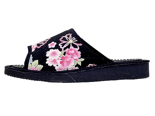 Daiming Shokai Women's Health Sandals, Japanese Pattern, Japanese Style, Slippers, Made in Japan