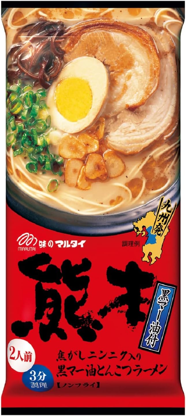 Marutai Kyushu Regional Stick Ramen 8-Type Set, 2 Each, Total 16 Pieces