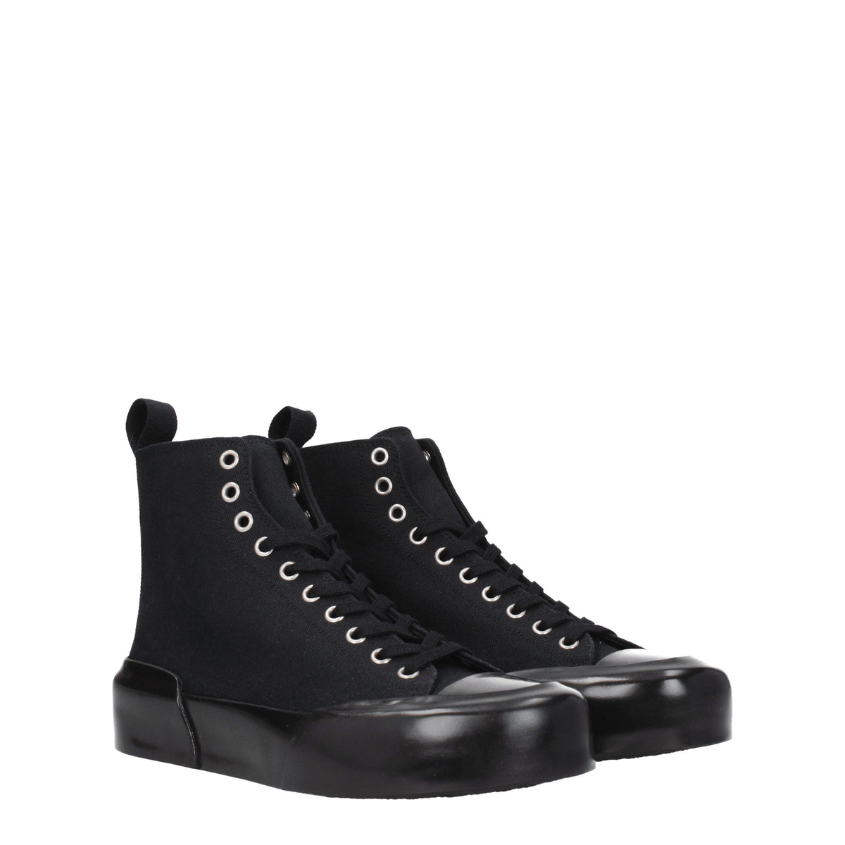 Jil Jil Sander Sneakers Women Fabric Black - Image 3