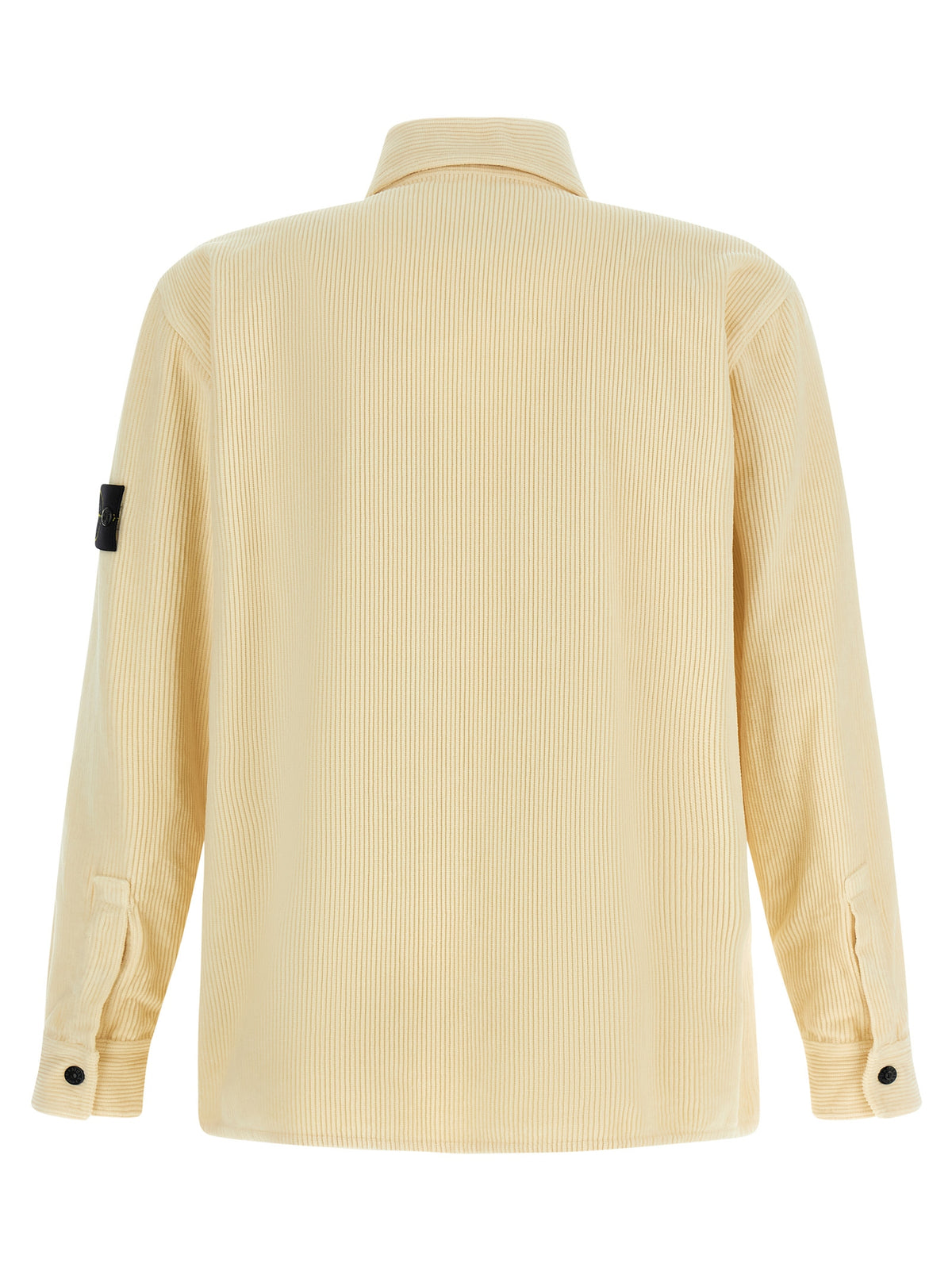 Stone Stone Island Ribbed Velvet Overshirt - Image 3