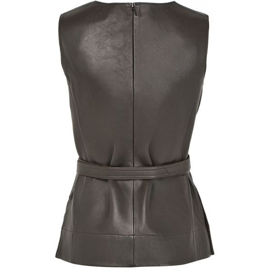 SOEUR Chance leather top - Image 3