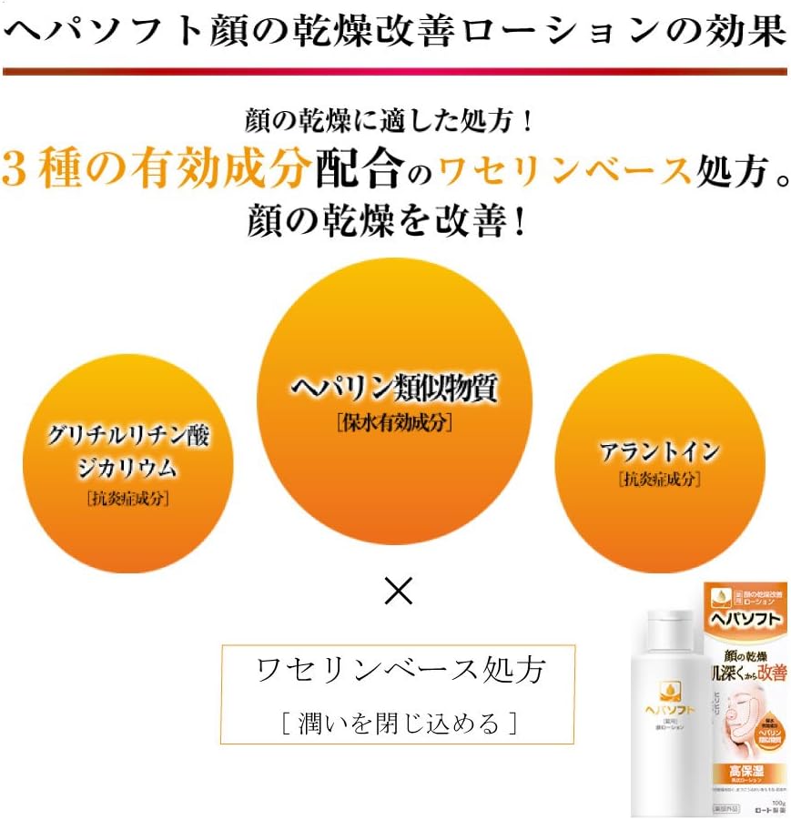 Hepasoft Medicated Face Lotion [Quasi-drug]