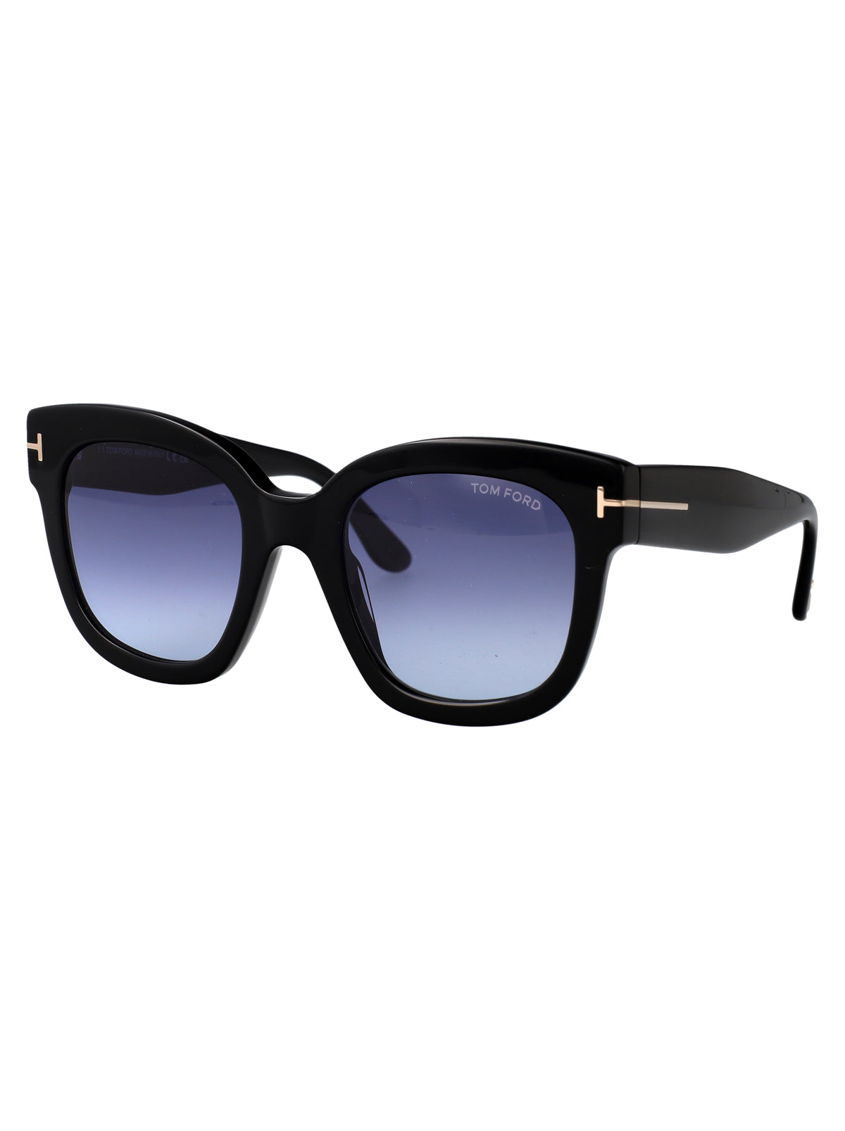 Tom Tom Ford Geometrical Sunglasses Ft0613 01 W - Image 3