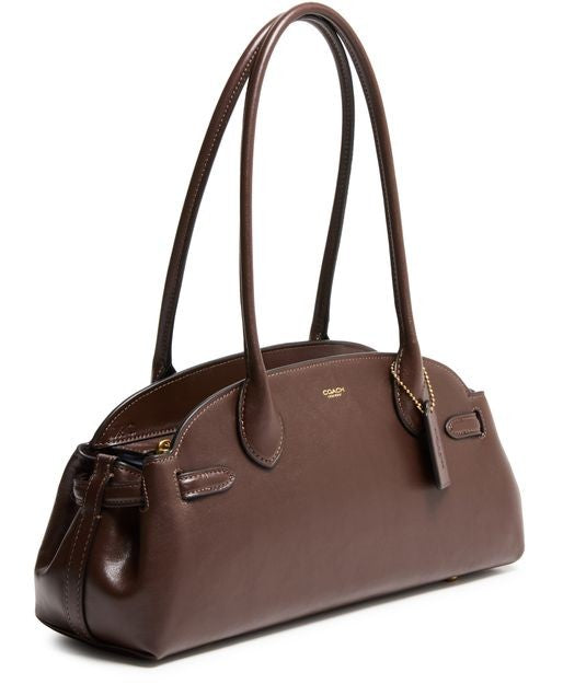COACH Empire carryall 34 glazed leather shoulder bag - Image 3