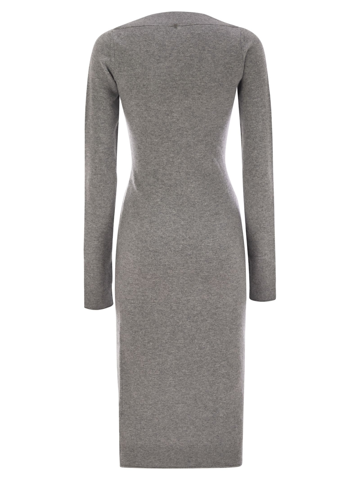 Sportmax SportMax Angizia Cashmere Blend Knitドレス - Image 3