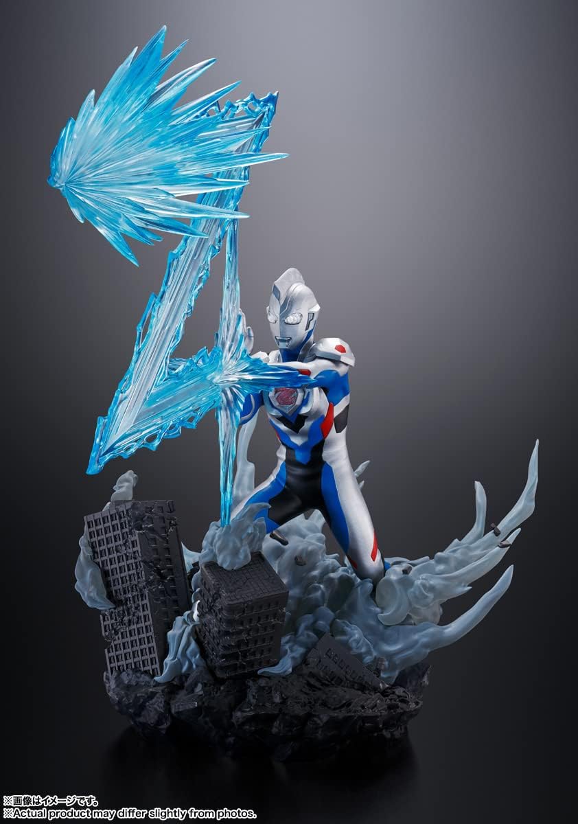 BANDAI SPIRITS Figuarts Zero Ultraman Z Ultraman Z Original Approx. 11.4 inches (290 mm), ABS & PVC Pre-painted Complete Figure