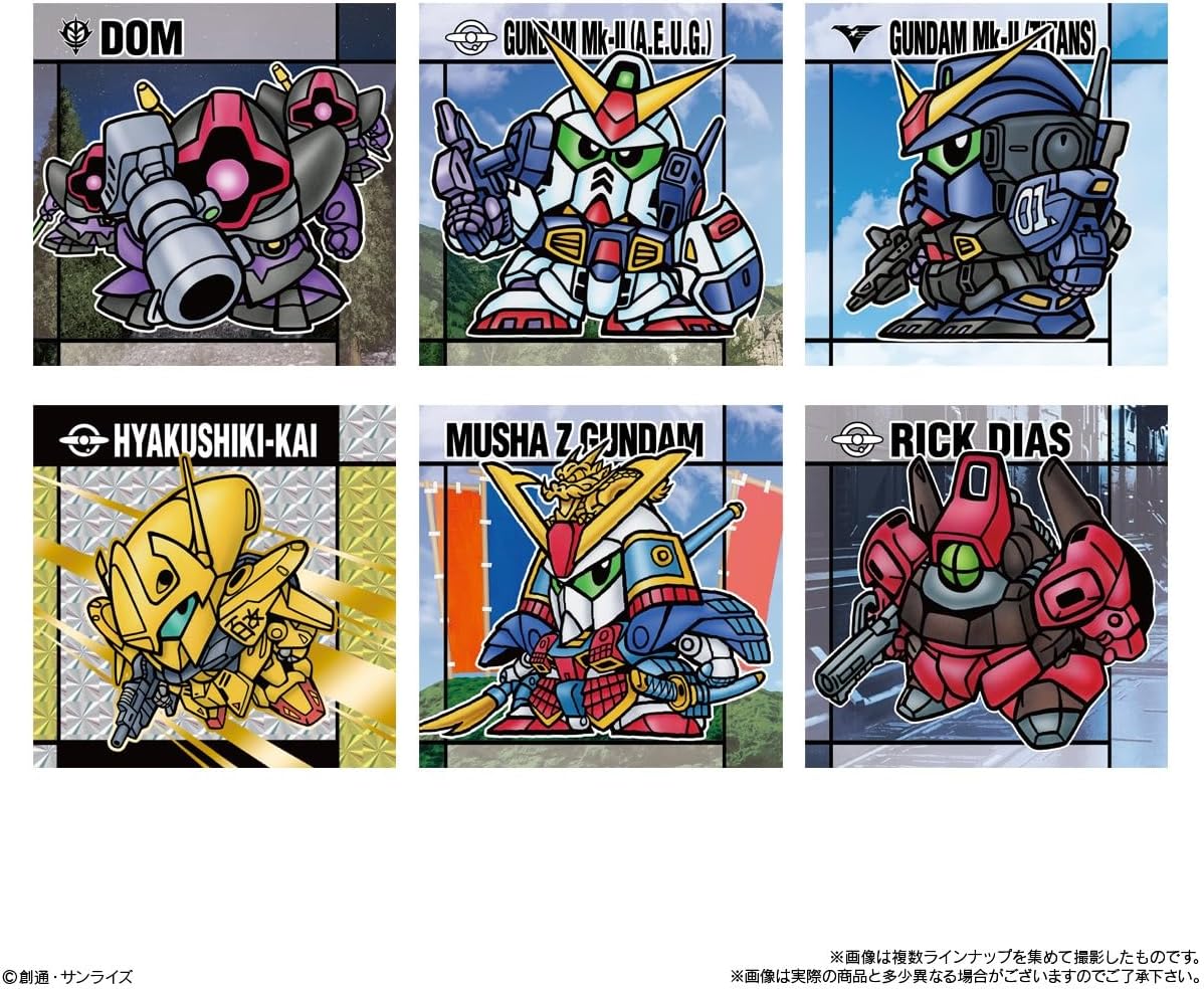 Original SD Gundam Snack, Box of 10 (Candy Toy)