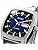 Seiko SNKP23 Men's Wristwatch, Recraft Series, Automatic, blue, Bracelet Type