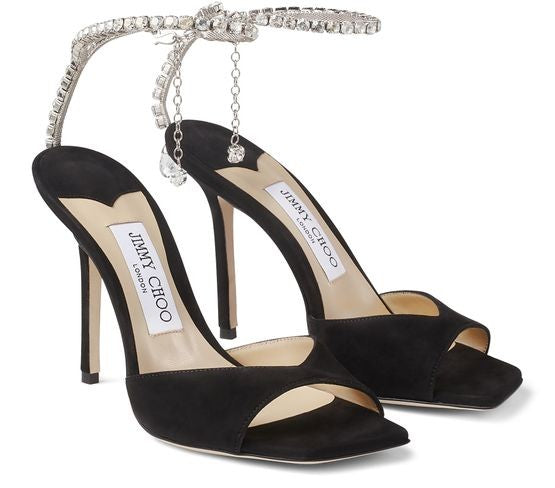JIMMY CHOO Saeda 100 サンダル - Image 3