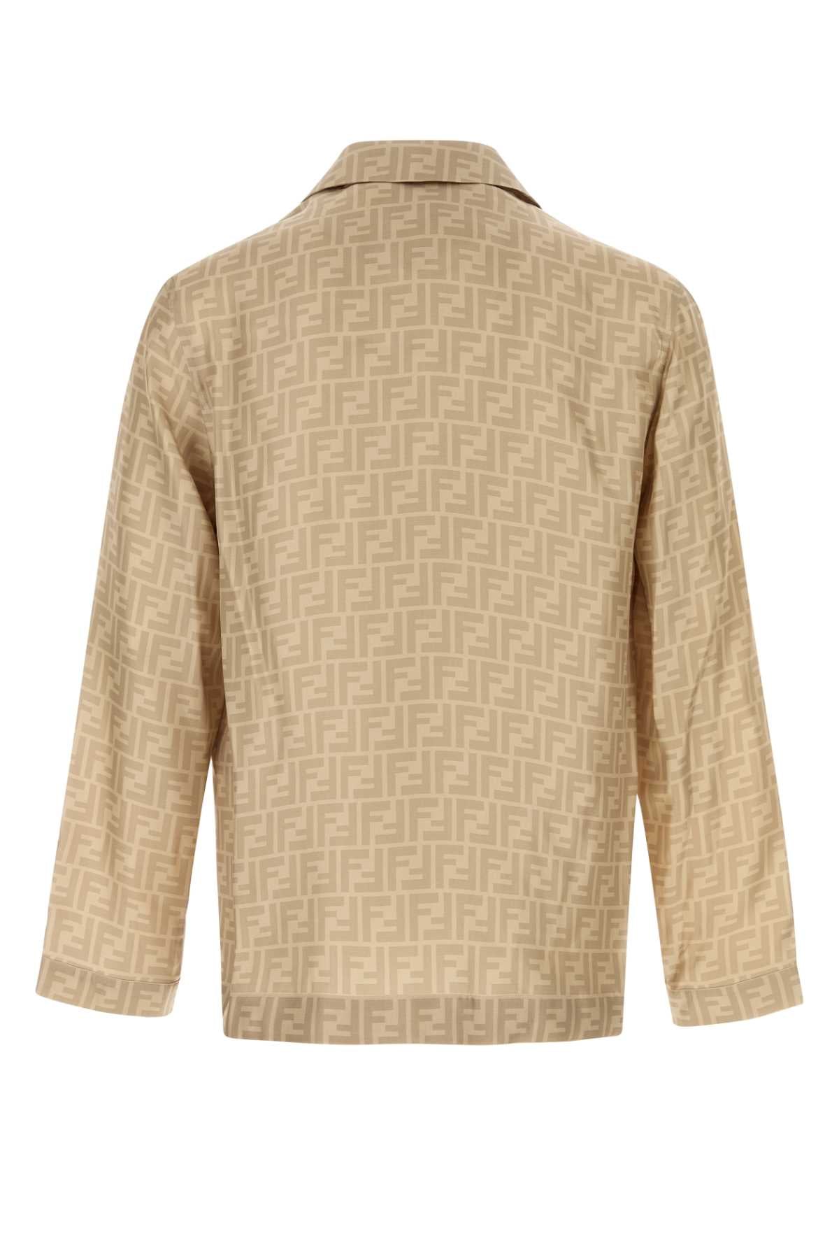 Fendi フェンディ プリント シルク シャツ - Image 3