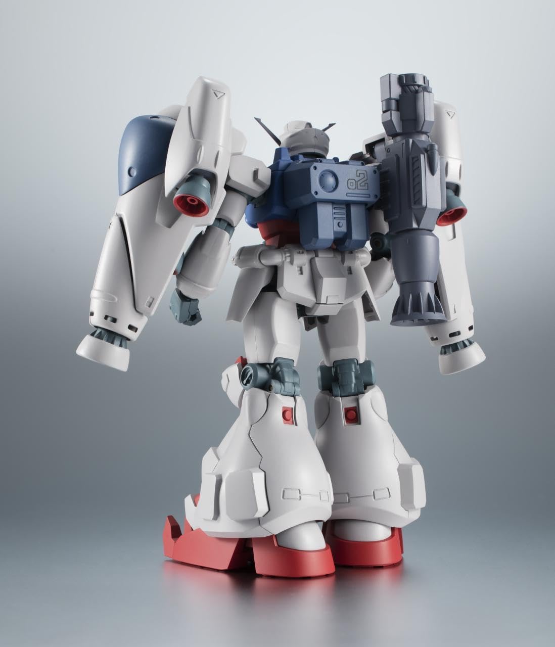 Bandai Robot Spirits Mobile Suit Gundam 0083 (SIDE MS) RX-78GP02A, Gundam Prototype #2 Ver. A.N.I.M.E., Approximately 5.1 inches (130 mm), ABS & PVC Painted Movable Figure