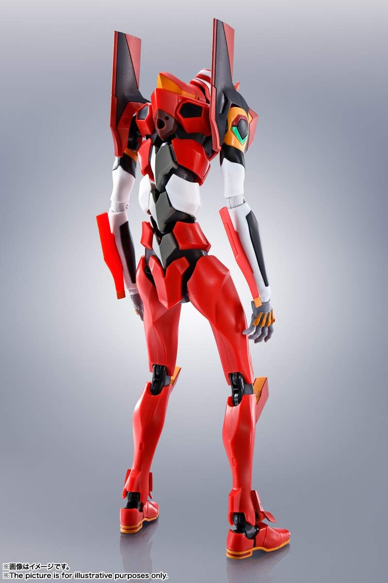 Robot Spirits Evangelion [Side EVA] Evangelion Unit 2 + S Type Equipment - New Movie Version Approx. 6.7 inches (170 mm), ABS & PVC Pre-painted Action Figure