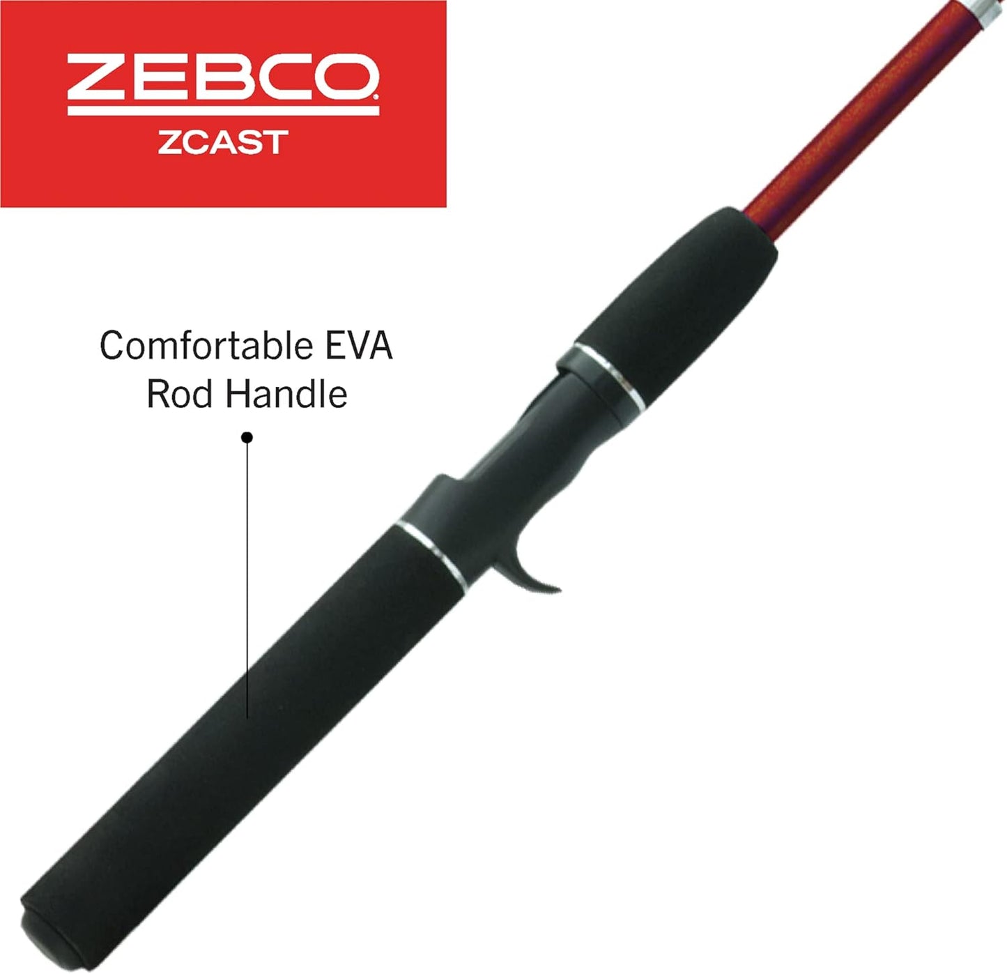 Zebco Z-CAST Casting or Spincast Rod