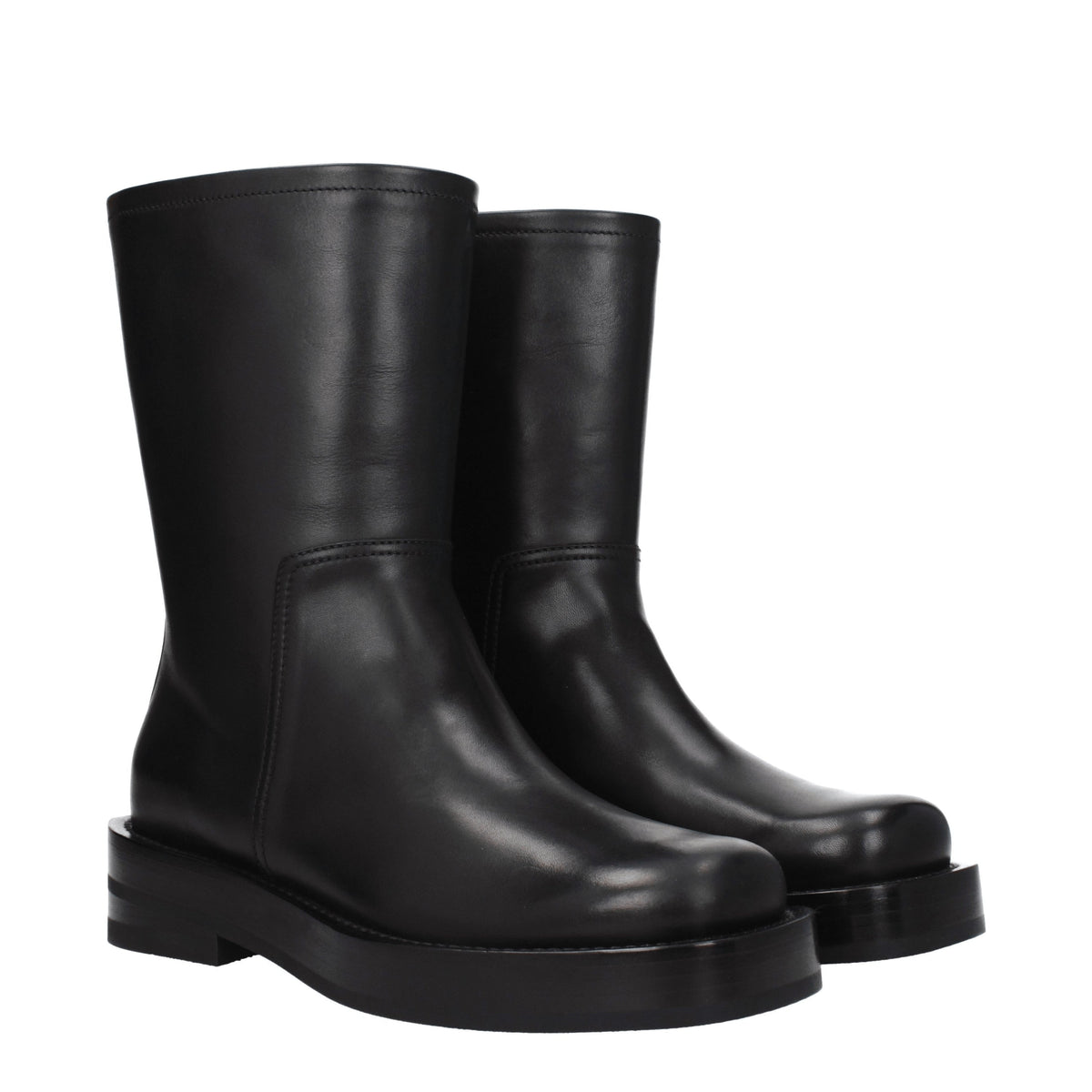 Dior クリスチャンディオールブーツメンズレザーブラック - Image 3