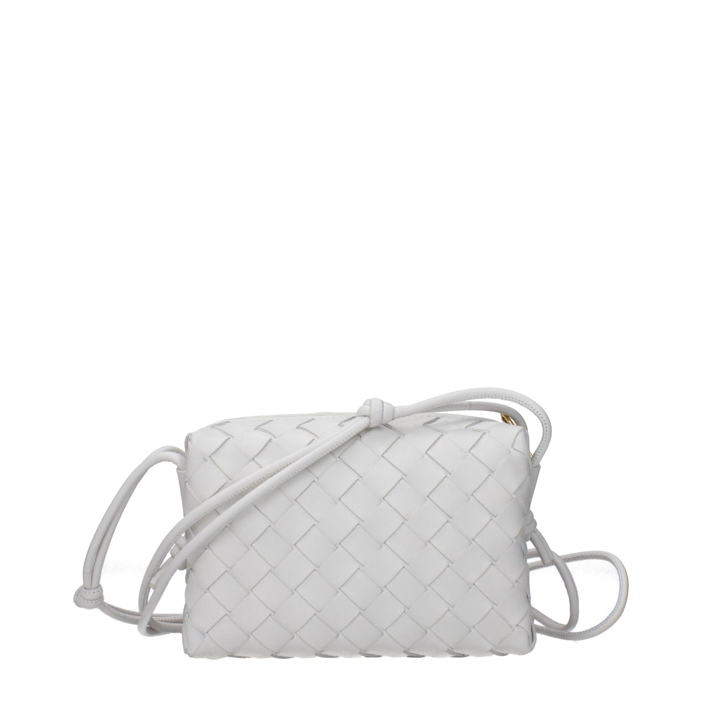 Bottega Veneta ボッテガベネタショルダーバッグ女性レザーホワイト - Image 3