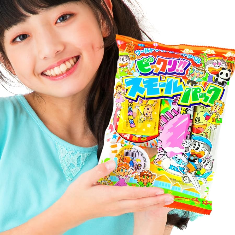 【Set of 20】Yaokin Big Smile Pack Snacks Assorted Snacks Set Wholesale Kindergarten Summer Festival Prizes Commercial Use Distribution