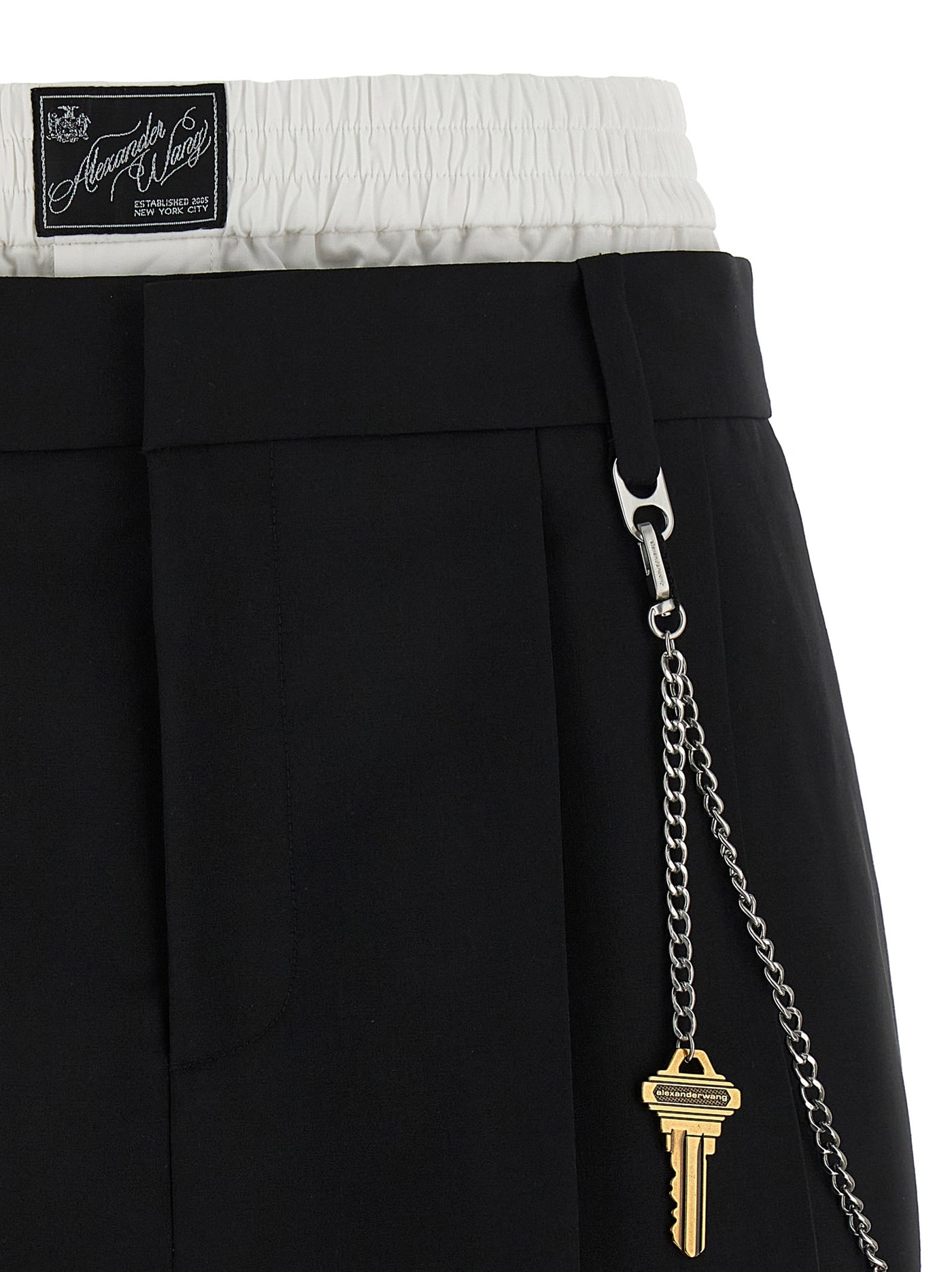 Alexander Wang 'Pre Styled Pleated W/Chain' Skort - Image 3