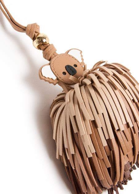 ZIMMERMANN Koala fringed bag charm - Image 3