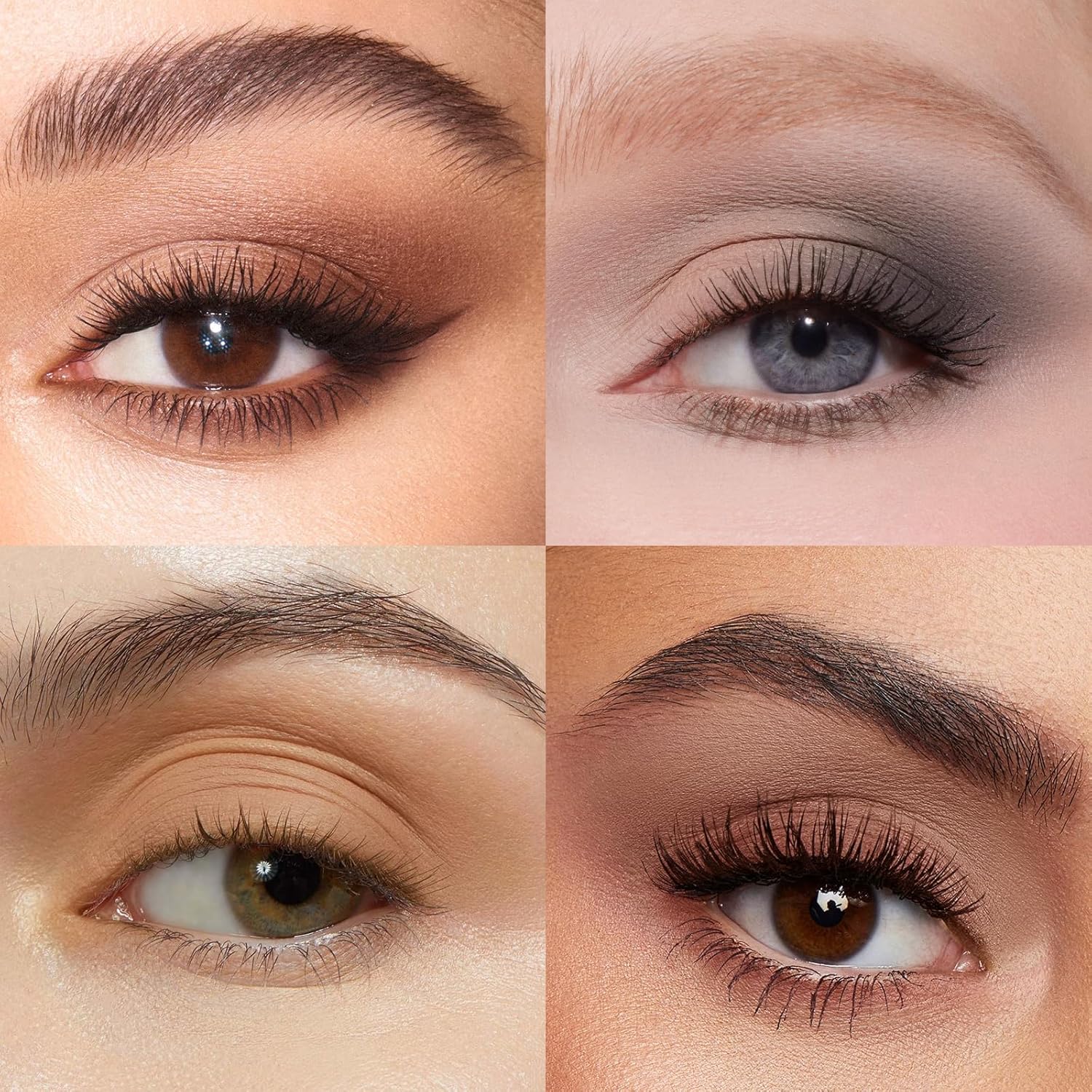 MYSTER ROSEY Paleta de sombra de ojos neutra, paleta de sombra de ojos nude, paleta de maquillaje de sombra de ojos mate con espejo, uso duradero, vegano, libre de crueldad, 0.5 onzas