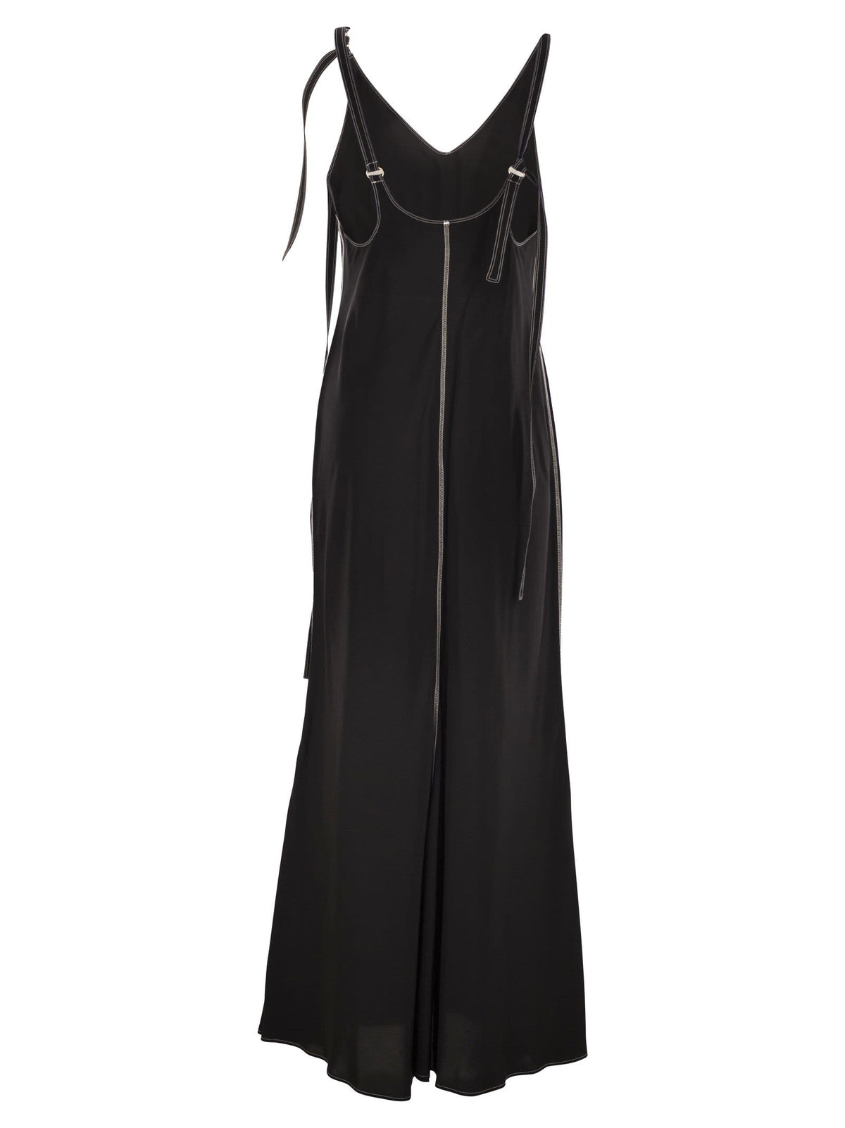 Sportmax 調整可能なショルダーストラップを備えたSportMax Union Long Dress - Image 3