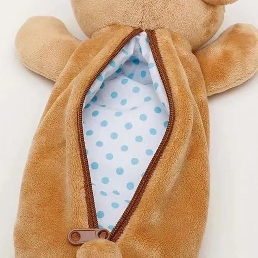 Strawberry, Polar Bear, Plush, Pen Case, Stationery Bag, Storage Bag, Large Capacity, Strap, Children's Rilakkuma, 2D Goods, Popular, Cute, Unisex, Gift, Souvenir, Present, Japanese Style, Healing