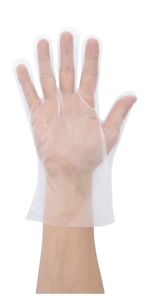 Showa Gloves, Made in Japan, Compliant with the Food Sanitation Act, Nice Hands, Clean Hands, Polyethylene, 50 Pieces, M, 1 Bag