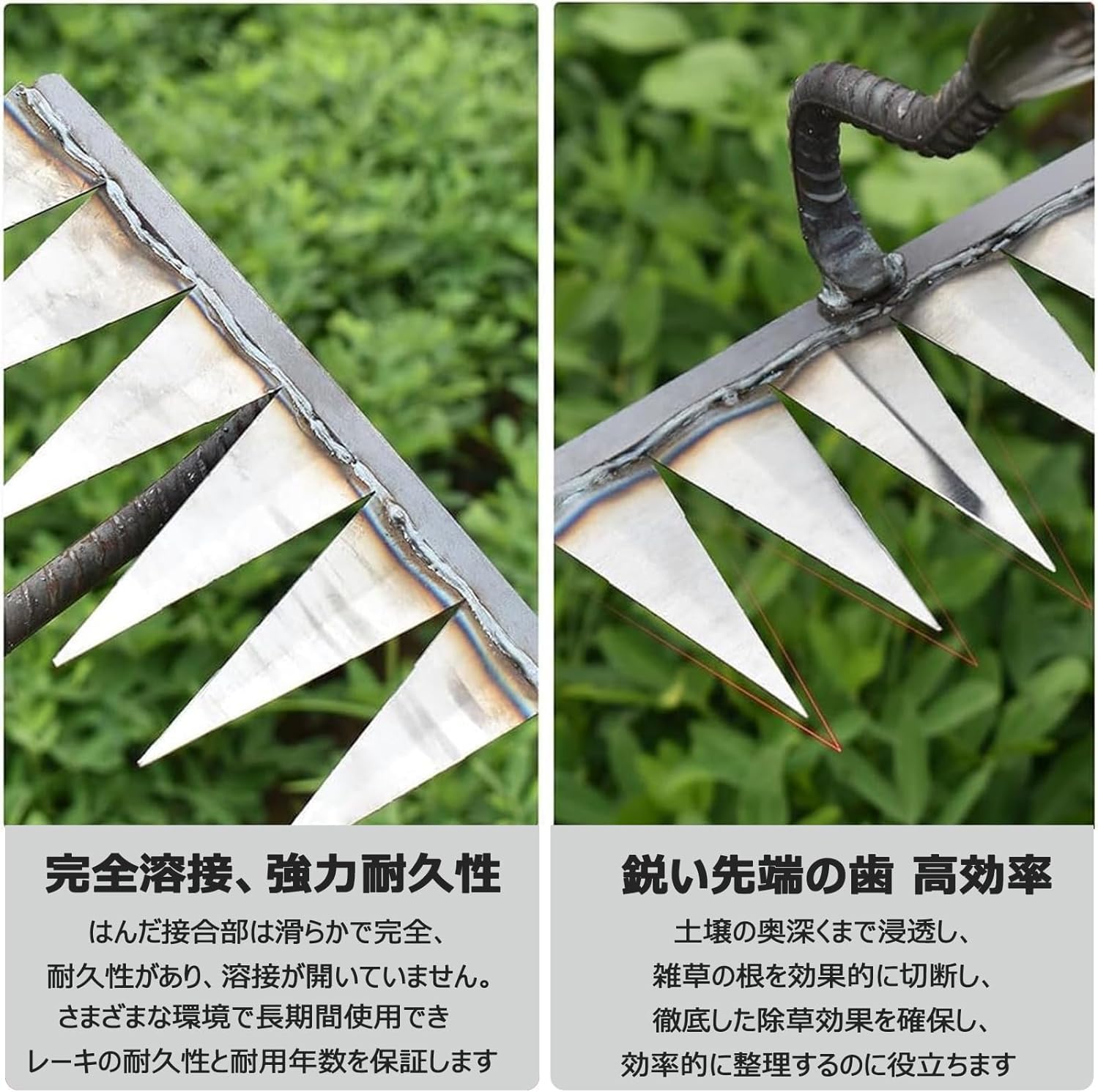 4/5/6/7 Prong Pine Soil Weeding Rake Hand Weeding Tool Portable Multi-purpose Soil Loose Grass Weed Removal Tool for Grass Cutting Grass Garden Rake Garden Rake Carbon Steel Farm Rake Rake