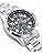 Seiko SND375P Men's Chronograph Watch with Military Style Strap, Black x Red, Regular Distribution, sports