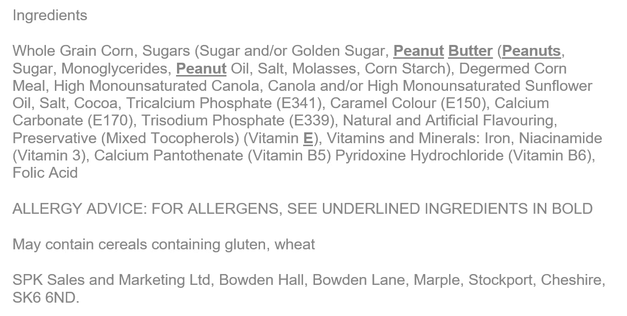 Reese's Puffs, Cereal de mantequilla de maní con chocolate, caja de 11.5 onzas (paquete de 2)