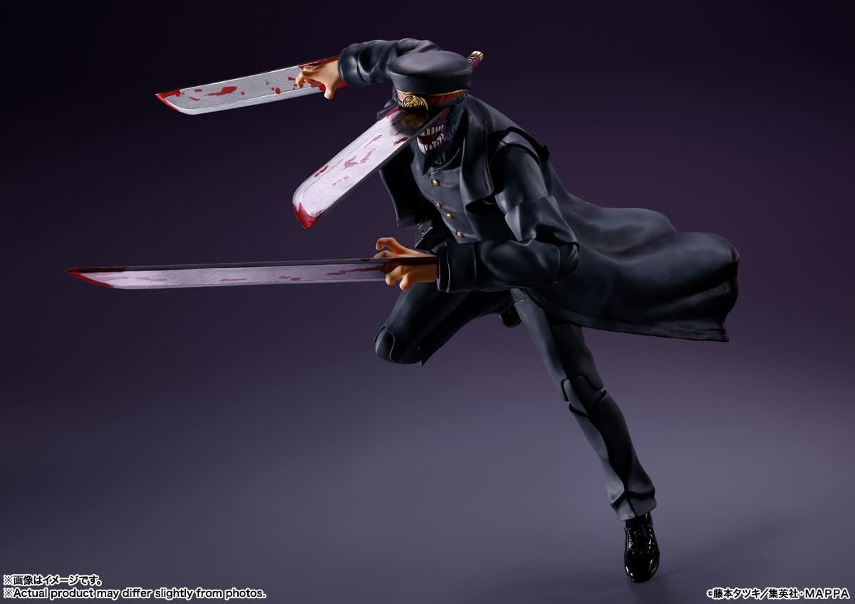 BANDAI SPIRITS S.H. Figuarts Chainsaw Man Samurai Sword, Approx. 6.5 inches (165 mm), ABS & PVC, Pre-painted Action Figure