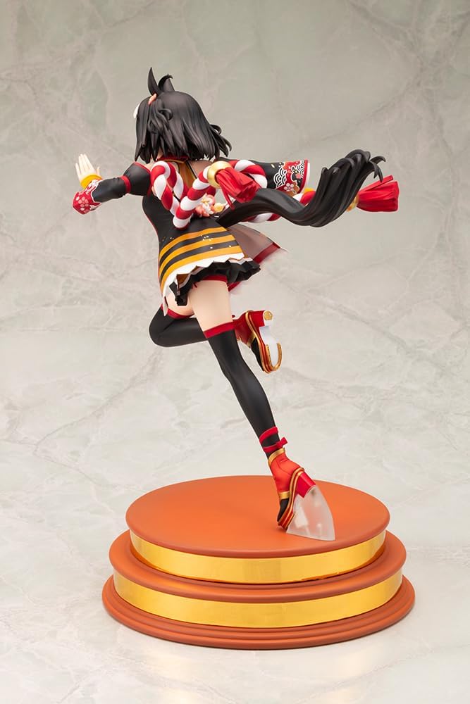 Kotobukiya Uma Musume Pretty Derby [Pressed by the Approaching Heat] Kitasan Black, 1/7 Scale, PVC Pre-painted Complete Figure