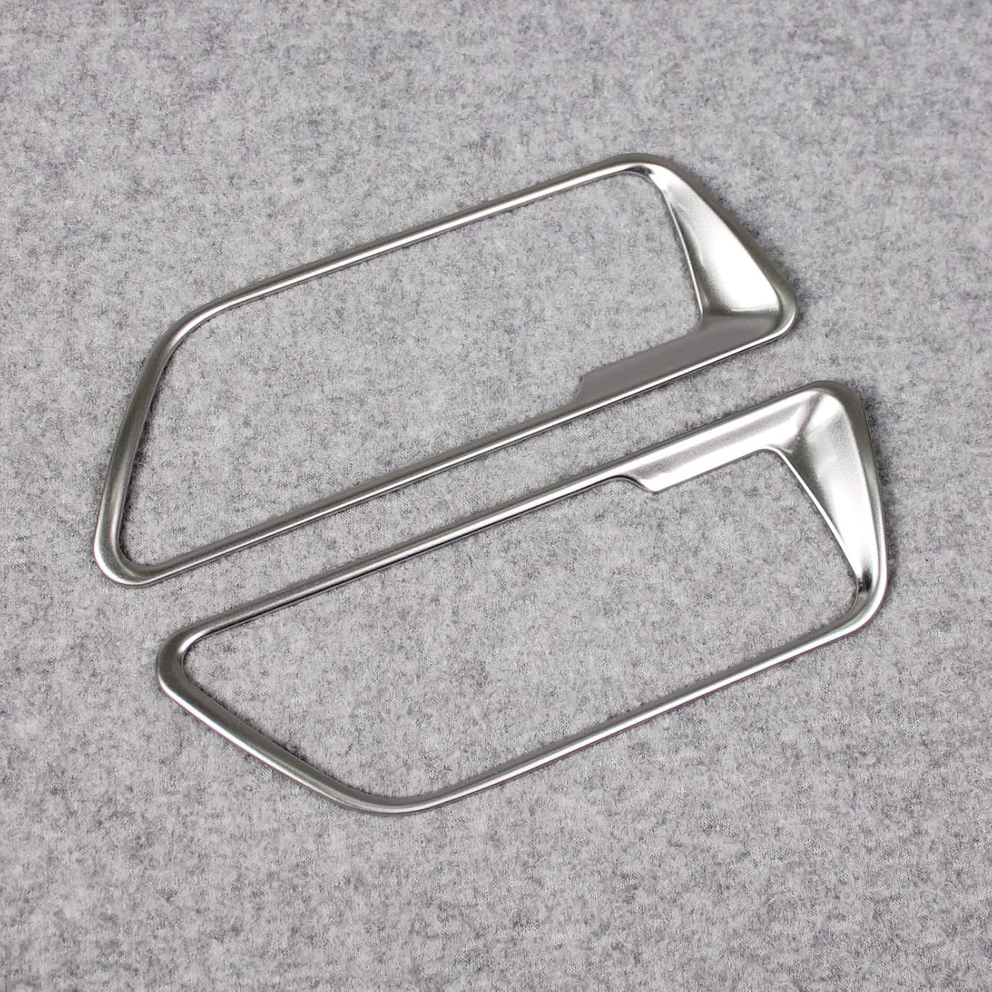 RUIQ Toyota Harrier 80 Series Interior Front Rear Inner Door Handle Garnish Designed for Toyota Harrier (Matte Nickel Plating)