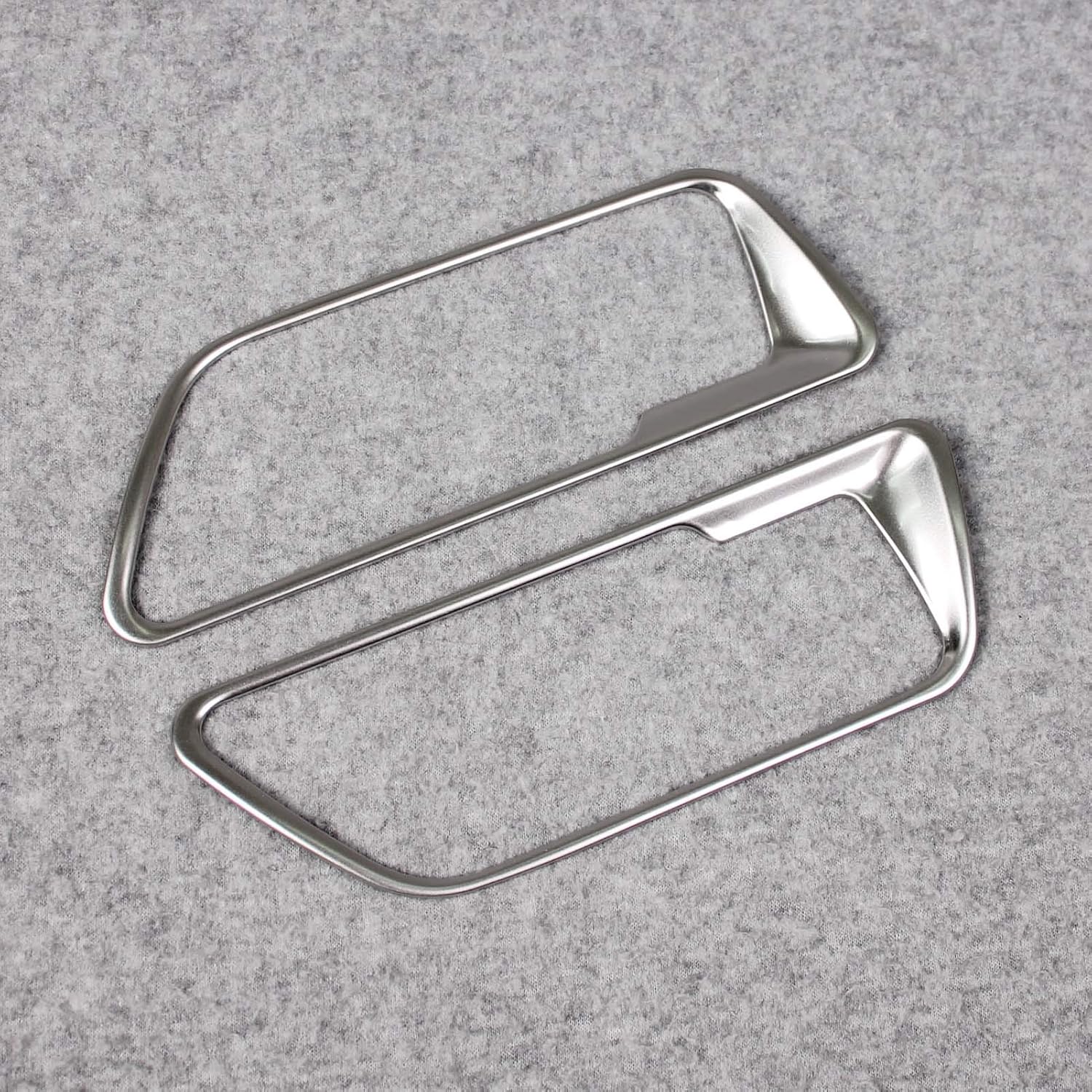 RUIQ Toyota Harrier 80 Series Interior Front Rear Inner Door Handle Garnish Designed for Toyota Harrier (Matte Nickel Plating)