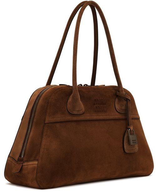 MIU MIU Vitello suede leather bag - Image 3