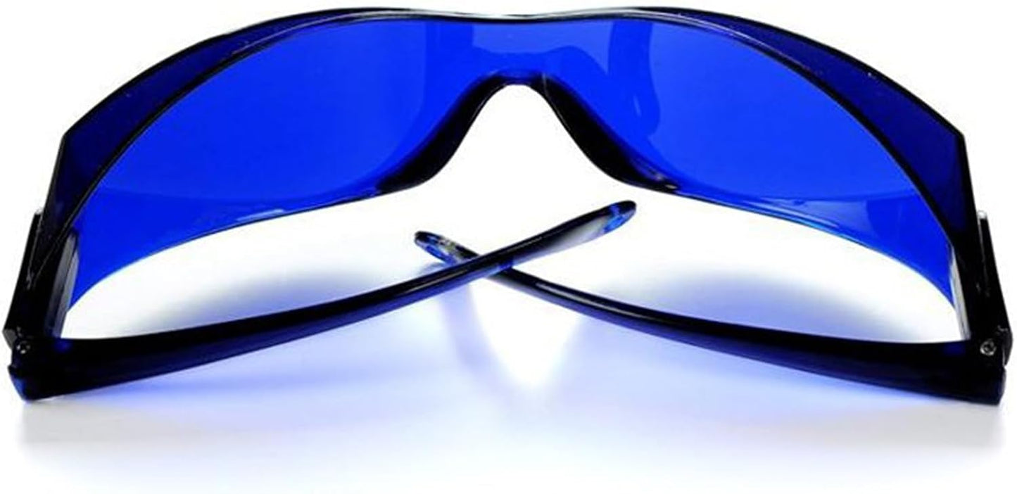 CHAMEEN IPL Beauty Protector, Light Hair Removal, Light Esthetics, Protective Glasses, For Light Depilation, Blue, Set of 5 Goggles, Goggles, Epilator, Hair Removal Protection