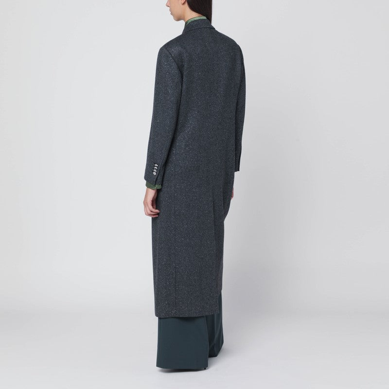 Tagliatore Tagliatore Black Hundstoothダブル胸肉のコート - Image 3